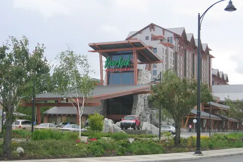 River Rock Casino Resort in Richmond, seen from outside